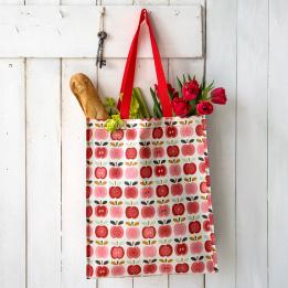 Vintage Apple Shopping Bag