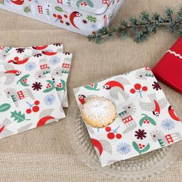 Nordic Christmas Napkins (pack Of 20)