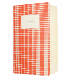 Orange Abstract A5 Notebook