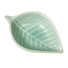 Aqua Marine Leaf Teabag Holder