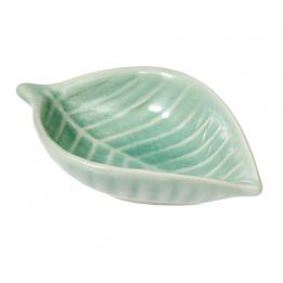 Aqua Marine Leaf Teabag Holder
