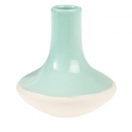 Aqua Marine Dipped Candle Holder