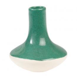 Sea Green Dipped Candle Holder