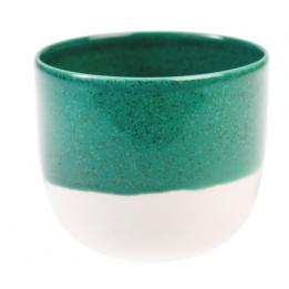 Sea Green Dipped Tea Light Holder