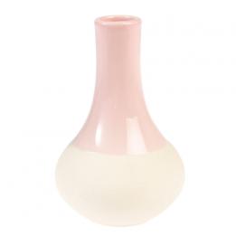 Small Baby Pink Dipped Vase