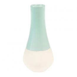 Aqua Marine Dipped Posy Vase