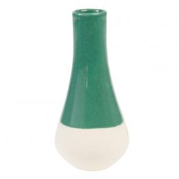 Sea Green Dipped Posy Vase