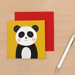 Panda Animal Friend Card