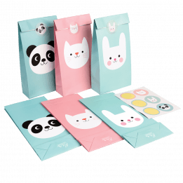 Miko And Friends Party Bags (set Of 6)