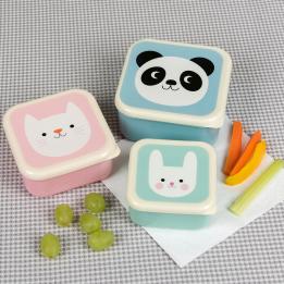 Miko And Friends Snack Boxes (set Of 3)