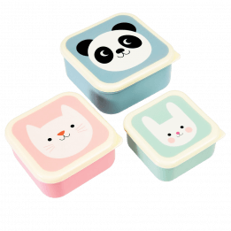 Miko And Friends Snack Boxes (set Of 3)