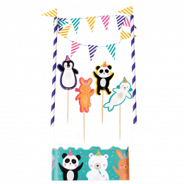 Party Animals Cake Bunting Kit