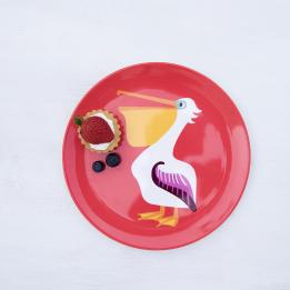 Pelican Melamine Plate