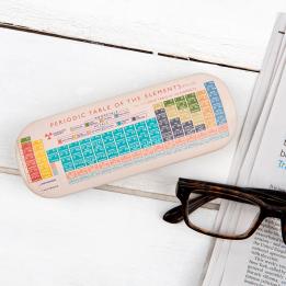 Periodic Table Glasses Case & Cleaning Cloth