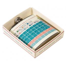 Periodic Table Hip Flask