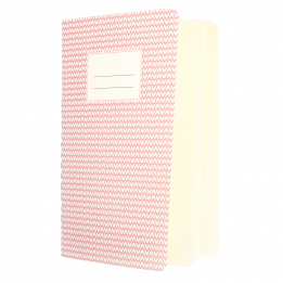 Pink Abstract A5 Notebook