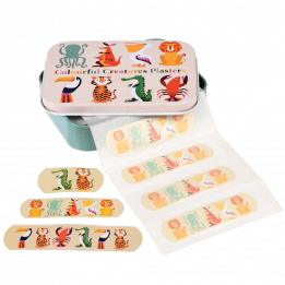 Colourful Creatures Plasters In A Tin (pack Of 30)