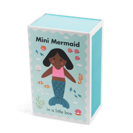 Mini mermaid in a little box 