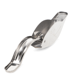 Fish‑shaped stainless steel manual lemon squeezer 