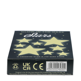 Base of the Glow‑in‑the‑Dark Stars box showing barcode.
