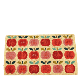 vintage apple doormat
