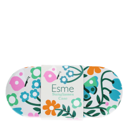 Esme floral patterned sunglasses case 