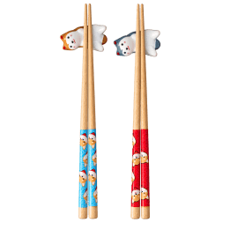  Chopsticks and rests set - Dog