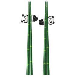 Chopsticks and rests set - Panda