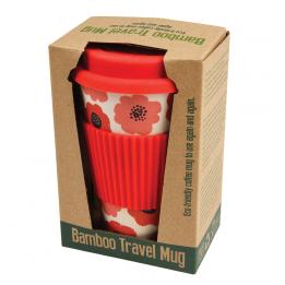 Poppy Bamboo Travel Mug