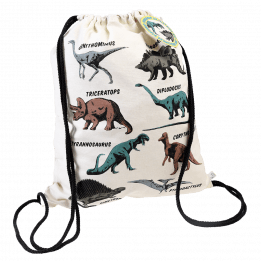 Prehistoric Land Drawstring Bag
