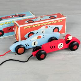 Vintage Racer Pull Toy