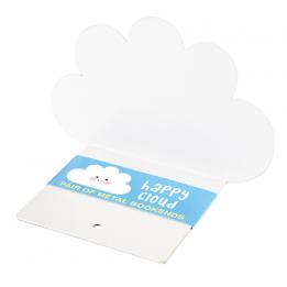 Happy Cloud Bookends (set Of 2)