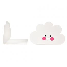 Happy Cloud Bookends (set Of 2)