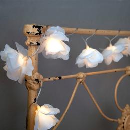 Rambling Rose Garland Fairy Lights