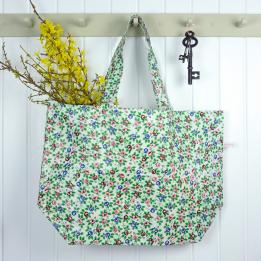 Rambling Rose Large Shopping Bag