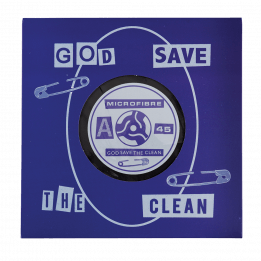 Record "God Save The Clean" Microfibre Cloth