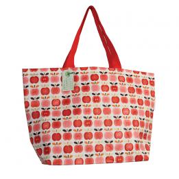 Large Vintage Apple Shopping Bag