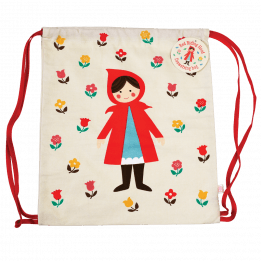 Red Riding Hood Drawstring Bag