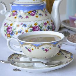 Roses Regency Teacup And Saucer