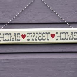 Rustic Wooden Home Sweet Home Sign