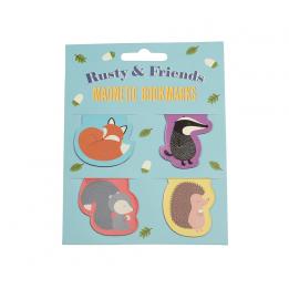 Rusty And Friends Magnetic Bookmarks