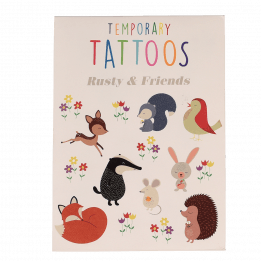 Rusty & Friends Temporary Tattoos (2 Sheets)