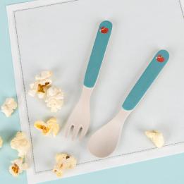 Rusty The Fox Bamboo Cutlery