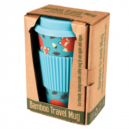 Rusty The Fox Bamboo Travel Mug