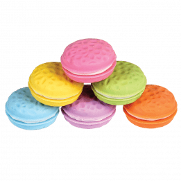 Scented Macaron Erasers (set Of 6)