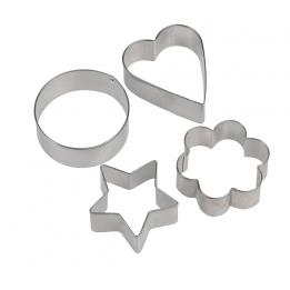 Home Baking Set Of 4 Cookie Cutters