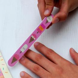 Set Of 4 Ice Cream Nail Files