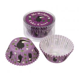 Set 50 Mr Badger Cake Cases