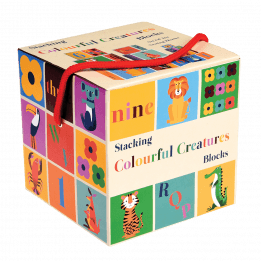 Colourful Creatures Stacking Blocks