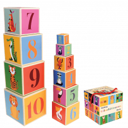 Colourful Creatures Stacking Blocks